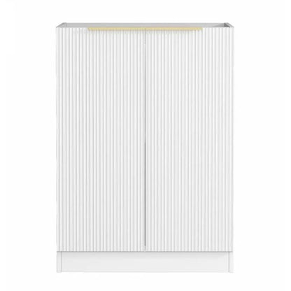 Otti Bondi White 1060mm Fluted Laundry Cabinet Set
