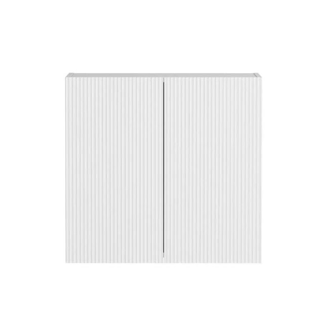 Otti Bondi White 650mm Fluted Laundry Cabinet Set