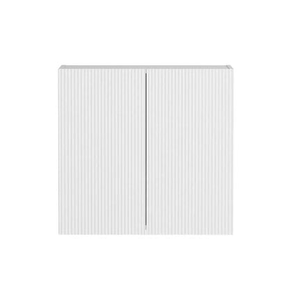 Otti Bondi White 650mm Fluted Laundry Cabinet Set