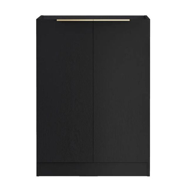 Otti Byron Black Oak 650mm Laundry Cabinet Set