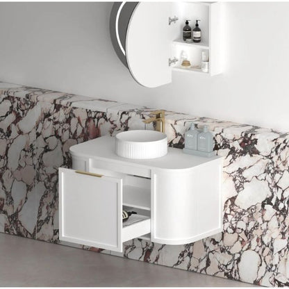 Otti Hampshire Wall Hung Curve Vanity