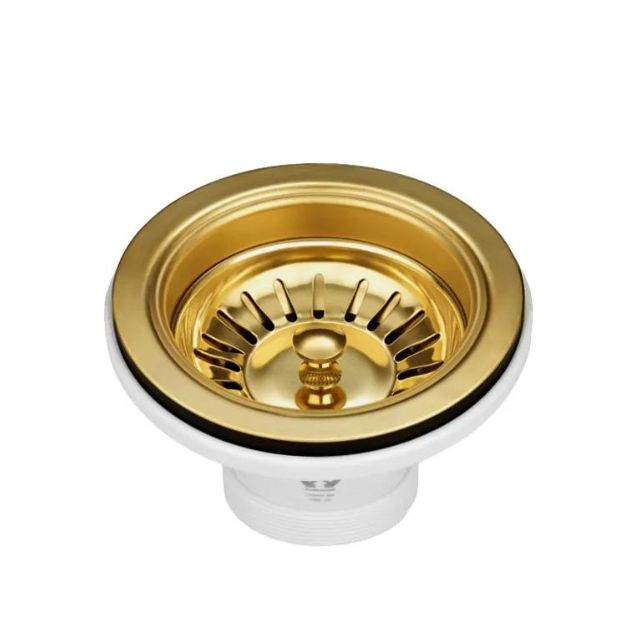 Otti Sink Basket Waste Brushed Dark