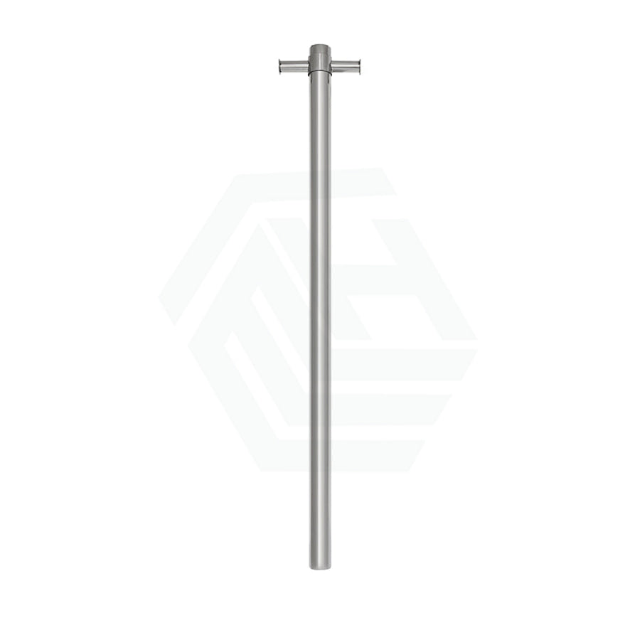 ThermoGroup 12V 900mm Straight Round Vertical Single Heated Towel Rail Variant Colour Available