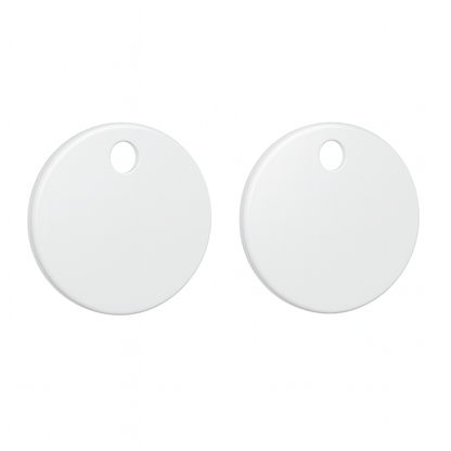 WhisperFlush Thin Toilet Seat Hinge Cap Covers- Matte White