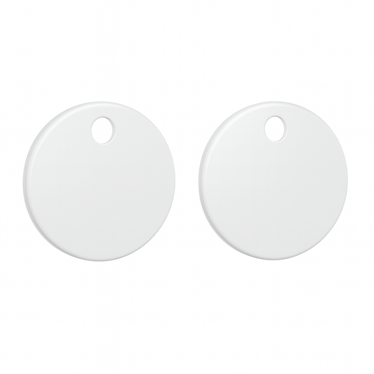 WhisperFlush Thin Toilet Seat Hinge Cap Covers- Matte White