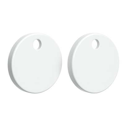 WhisperFlush Thick Toilet Seat Hinge Cap Covers- Matte White