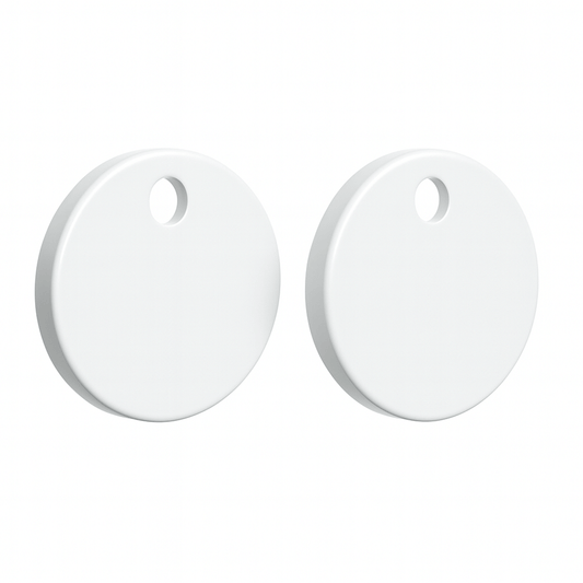 WhisperFlush Thick Toilet Seat Hinge Cap Covers- Matte White