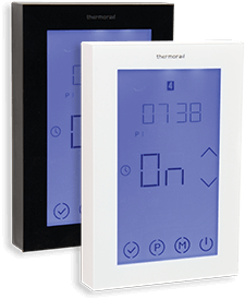 DSR6BR Round Brushed Single Bar Heated Towel Rail