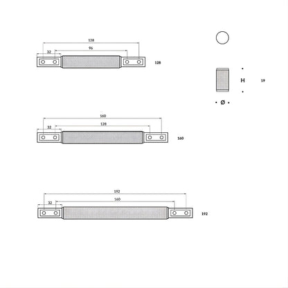 Turner Hastings Sassari 192mm Pull Handle
