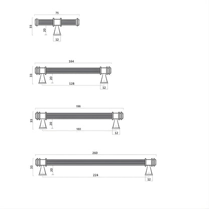 Turner Hastings Verona 224mm Pull Handle