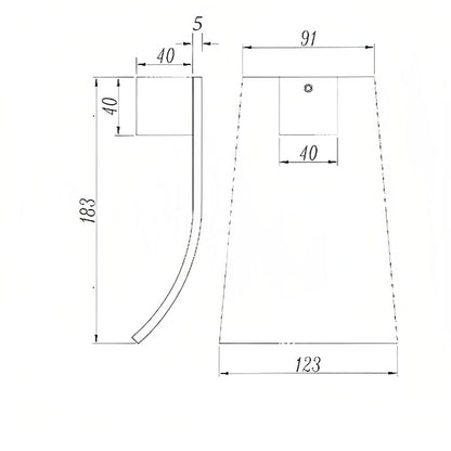 INSPIRE WATERFALL SPOUT / OUTLET