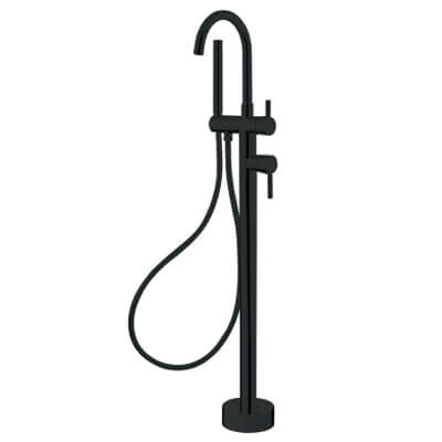 Nova Freestanding Bath Mixer, Spout and Handshower